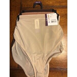 New Joyspun String Bikini Underwear 2XL  Nylon Panties 3 Pack NWT